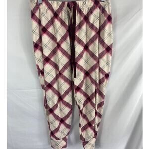 PJ Couture Girls Plaid Flannel PJ Pant size XL